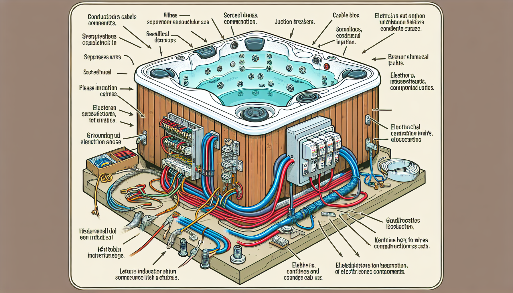 hot tub electrical requirements