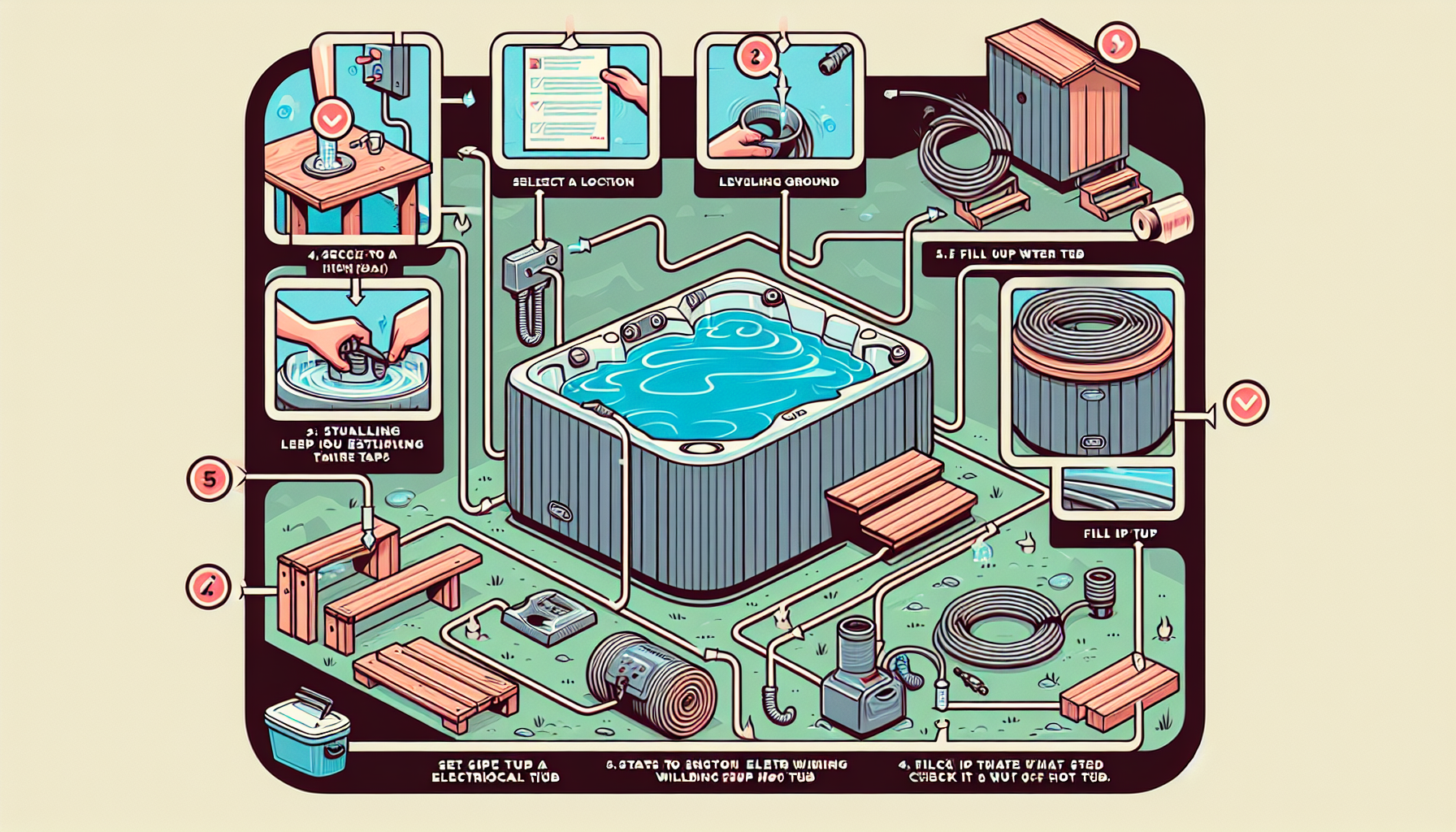 hot tub installation checklist