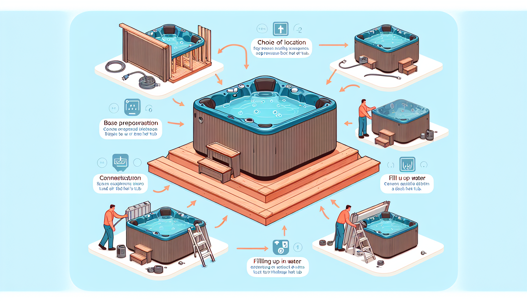 hot tub installation and setup checklist