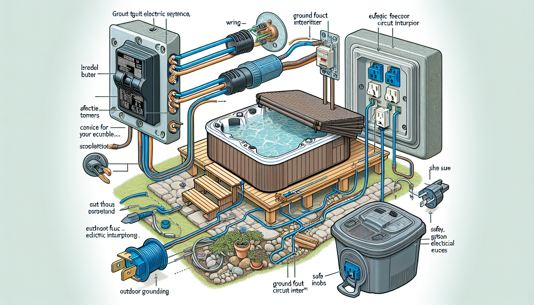 hot tub electrical setup guide for homeowners